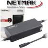 Fuente cargador universal de notebook 65W 10 pins automatico Netmak NM-1284