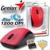 Mouse Inalambrico Genius NX 7000 BlueEye Red NX-7000 Red