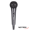 Microfono dinamico Negro Karaoke Netmak NM-MC7